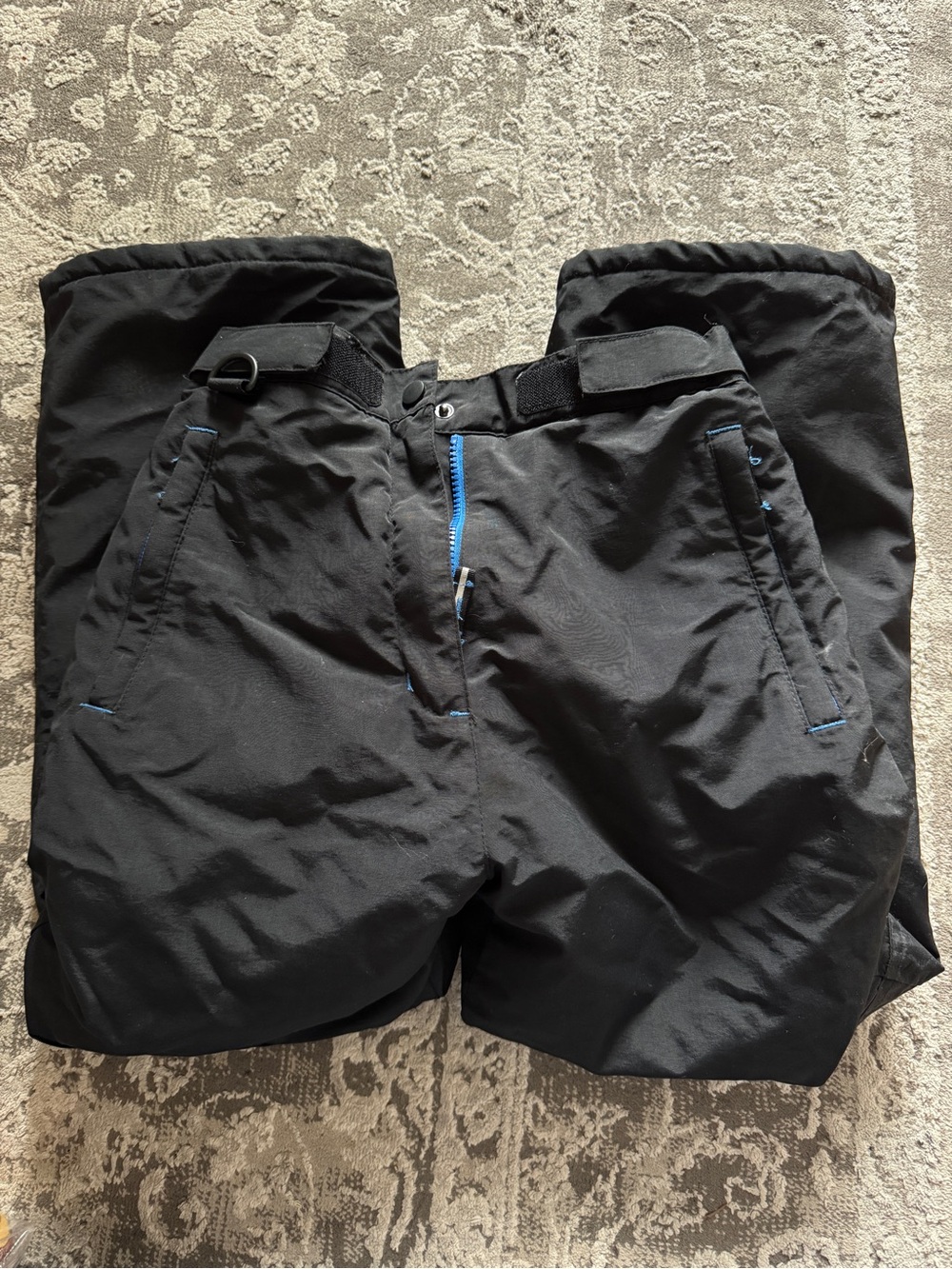 Amazon Essential Like New Black Snow Ski Pants size medium kids